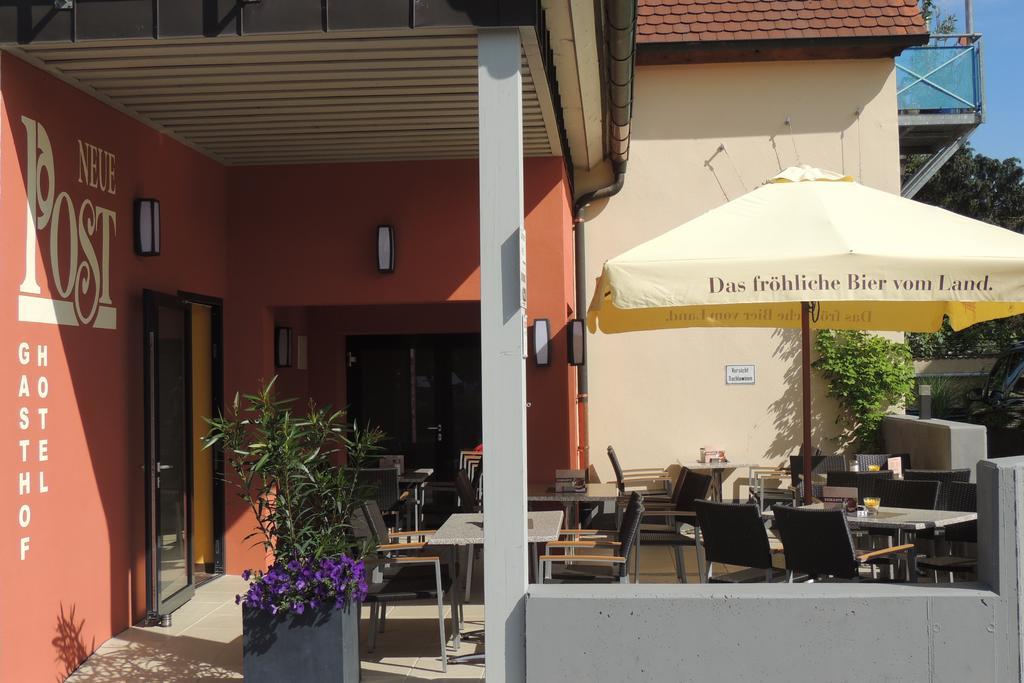 Hotel-Gasthof Neue Post Leutershausen  エクステリア 写真