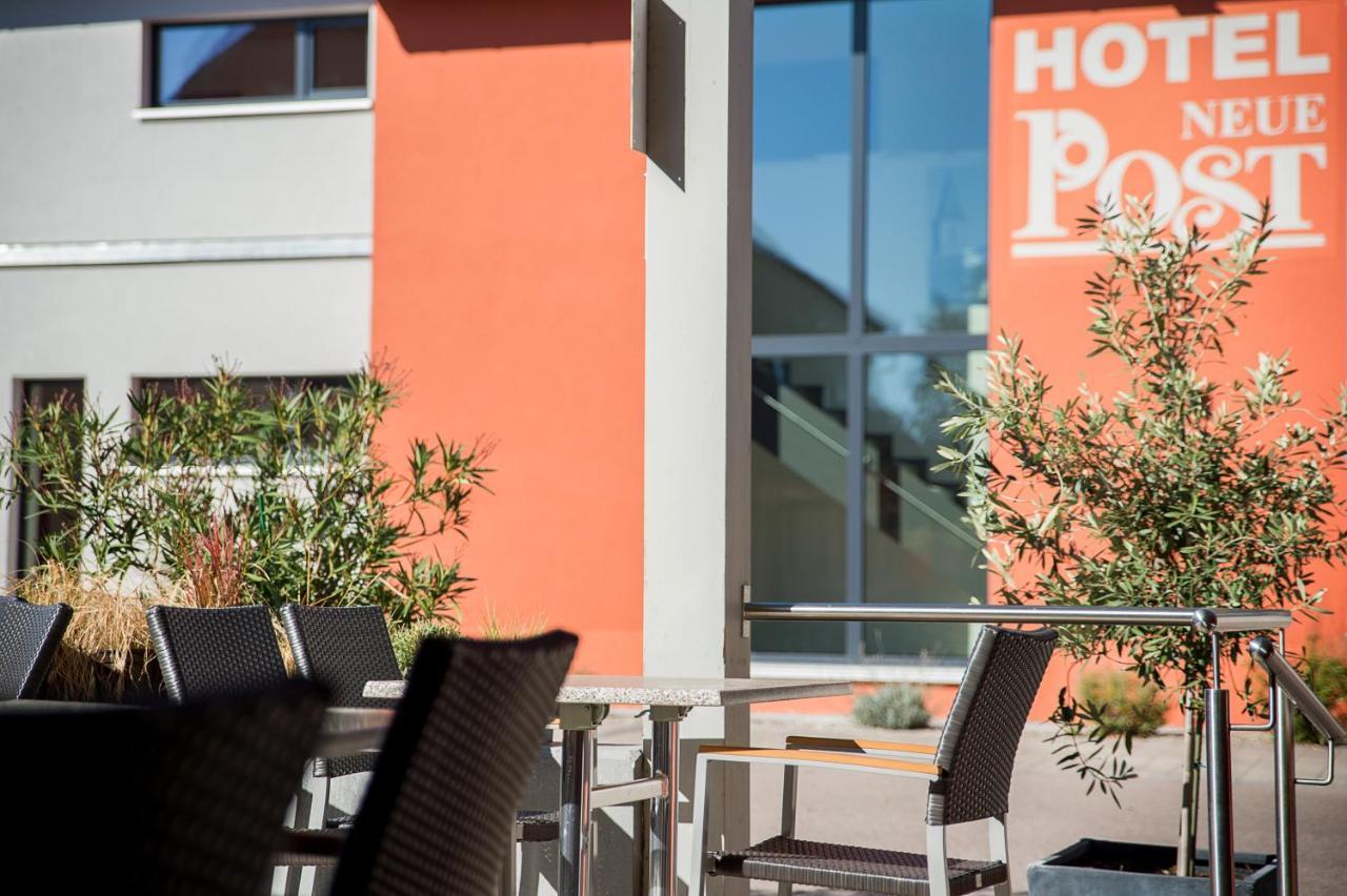 Hotel-Gasthof Neue Post Leutershausen  エクステリア 写真